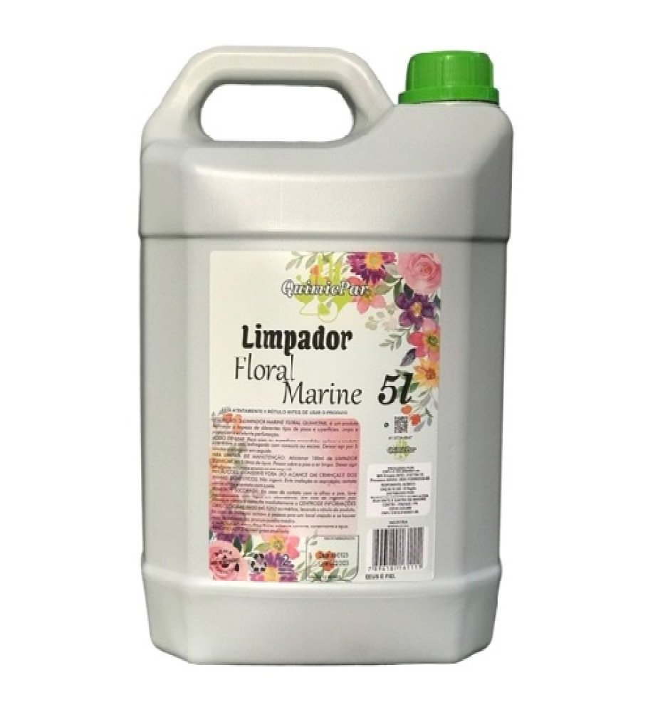 DESINFETANTE MARINE FLORAL QUIMICPAR 5L