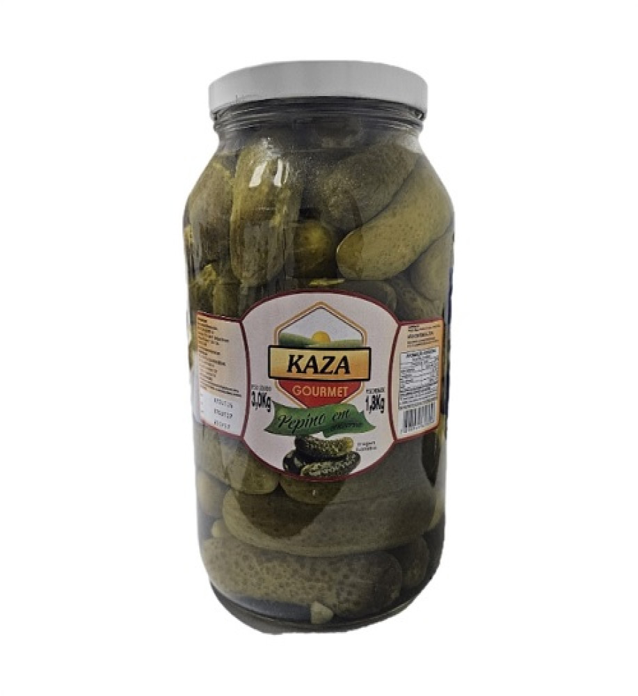 PEPINO CONSERVA KAZA GOURMET 1,8KG