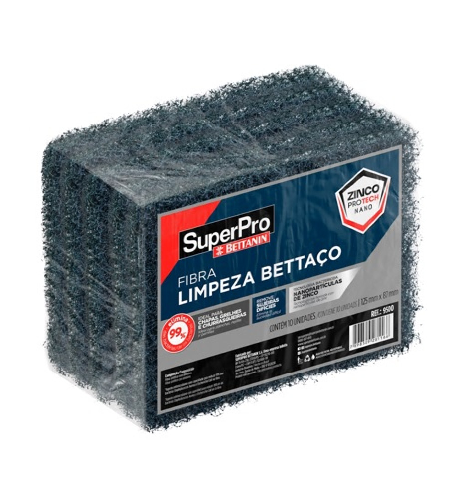 FIBRA PARA LIMPEZA BETTAÇO C/10