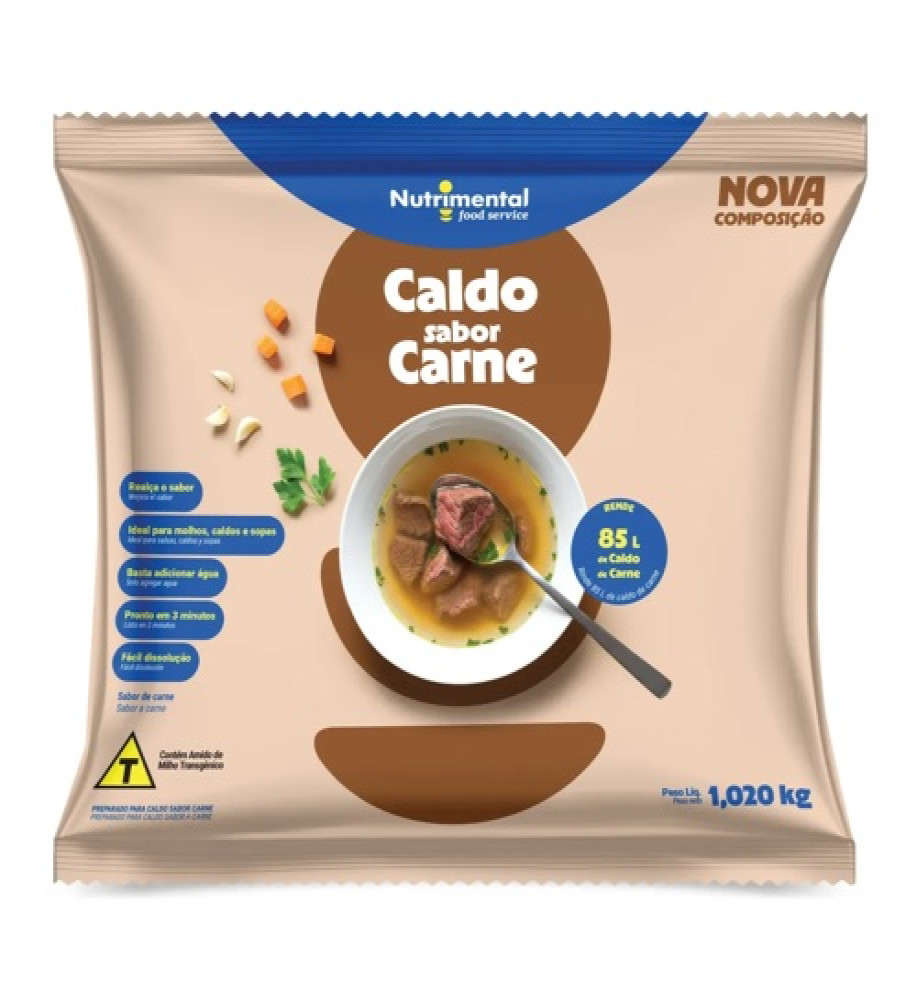 CALDO DE CARNE NUTRIMENTAL 1,02KG