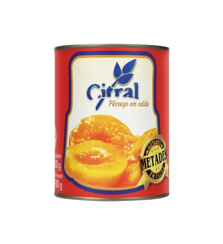 PÊSSEGO METADES CITRAL 430G