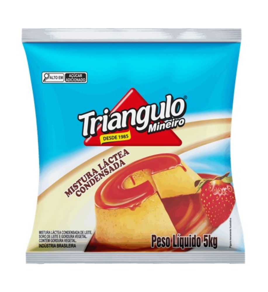 LEITE CONDENSADO MISTURA TRIÂNGULO 5KG