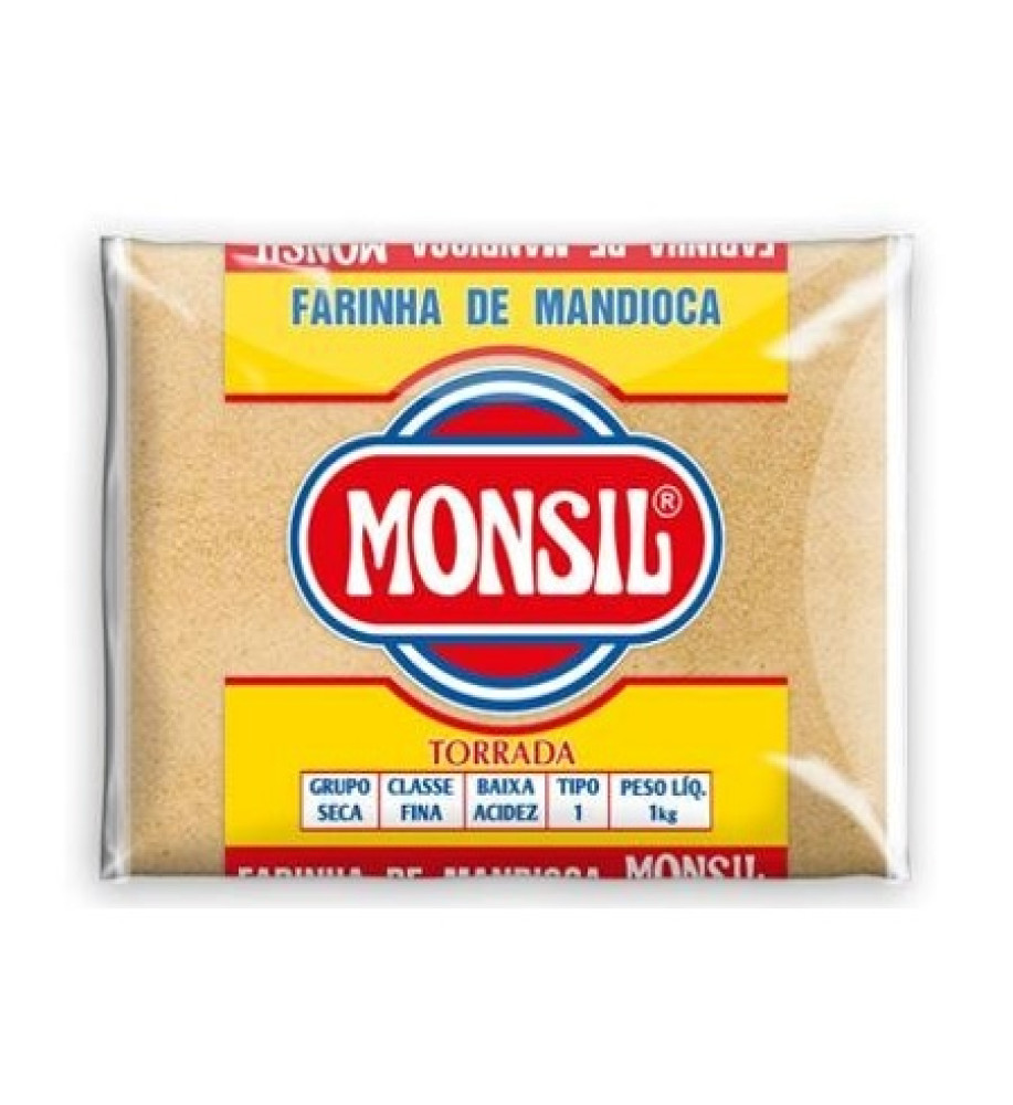 FARINHA DE MANDIOCA MONSIL TORRADA 1KG