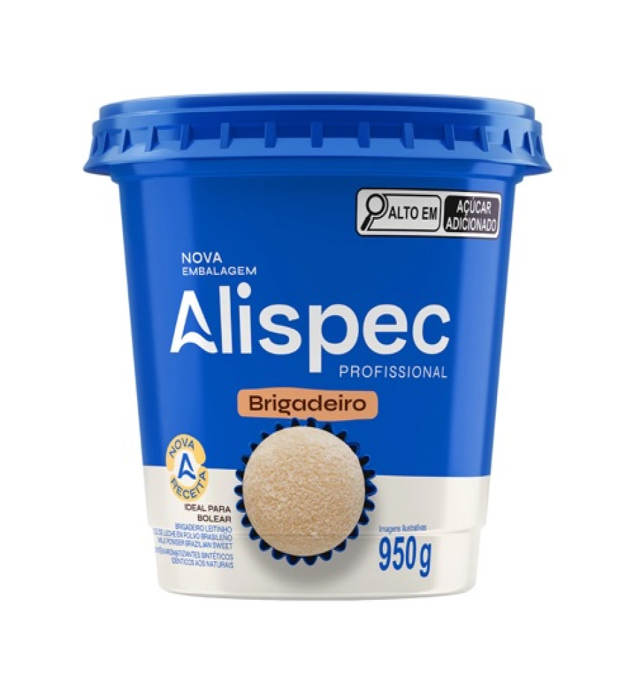 BRIGADEIRO BRANCO LEITINHO ALISPEC 950G