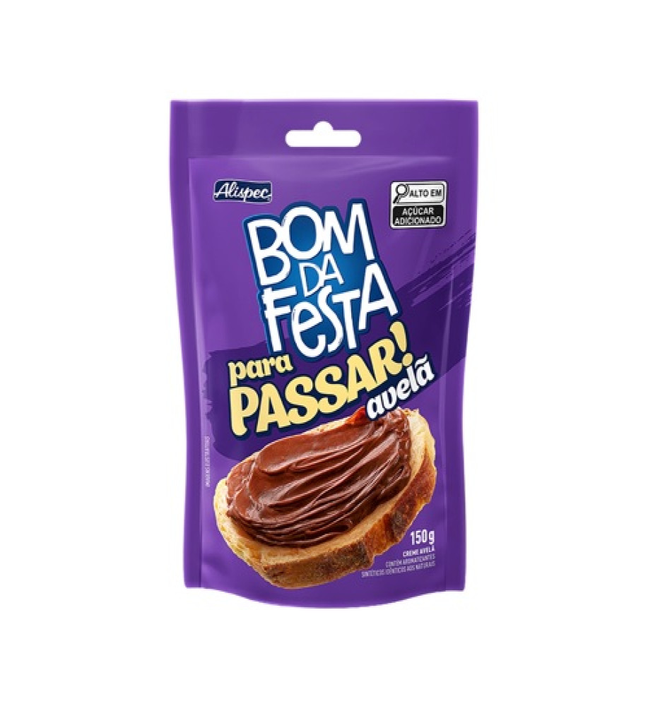 CREME DE AVELÃ FESTA ALISPEC 150G