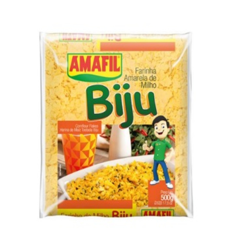 FARINHA BIJU AMAFIL AMARELA 500G