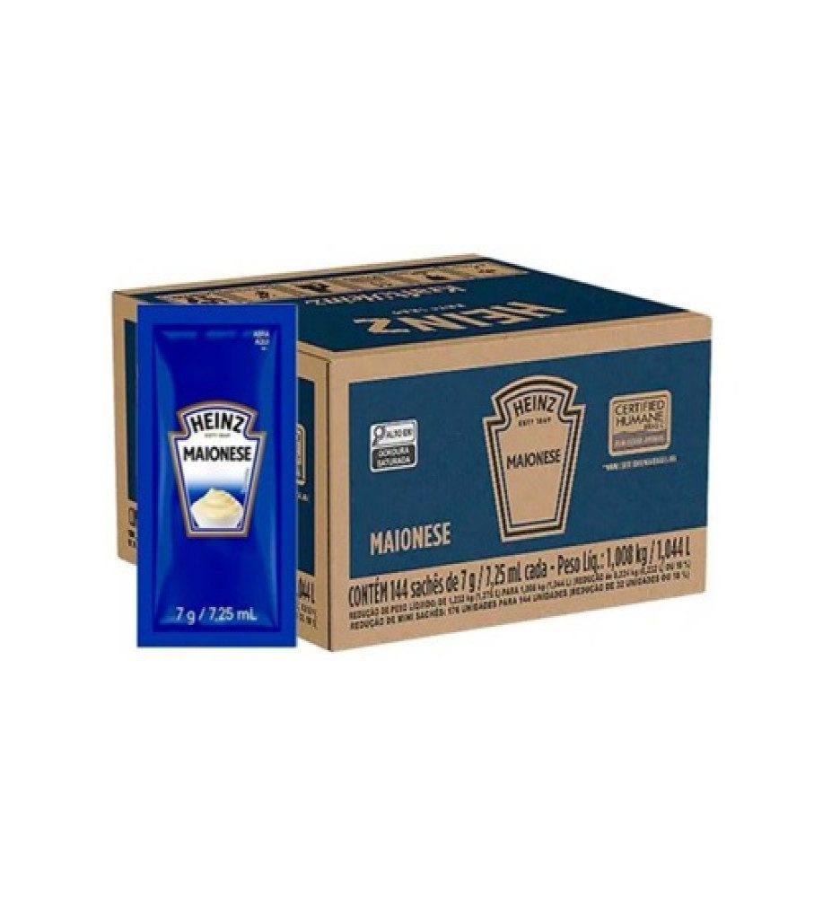MAIONESE HEINZ SACHÊ 144X7G