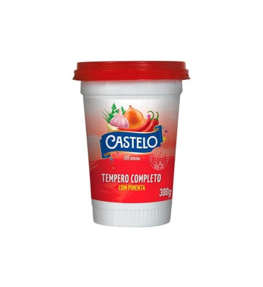 TEMPERO COMPLETO C/PIMENTA CASTELO 300G