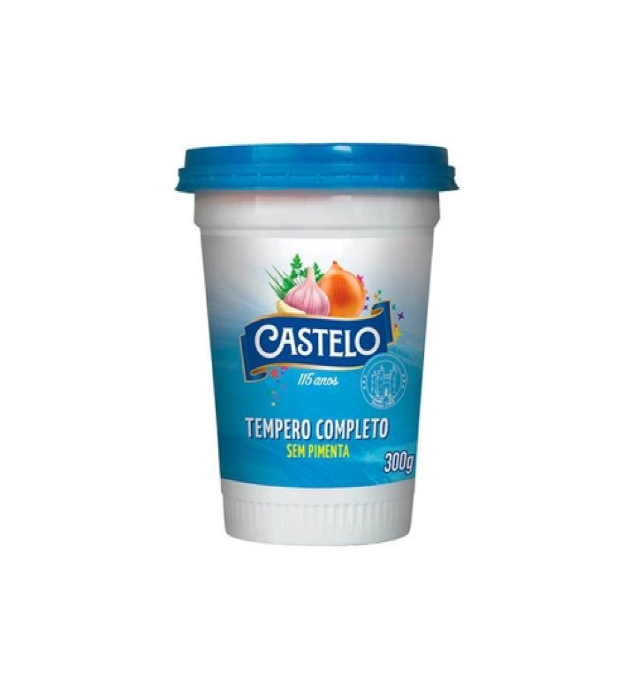 TEMPERO COMPLETO S/PIMENTA CASTELO 300G