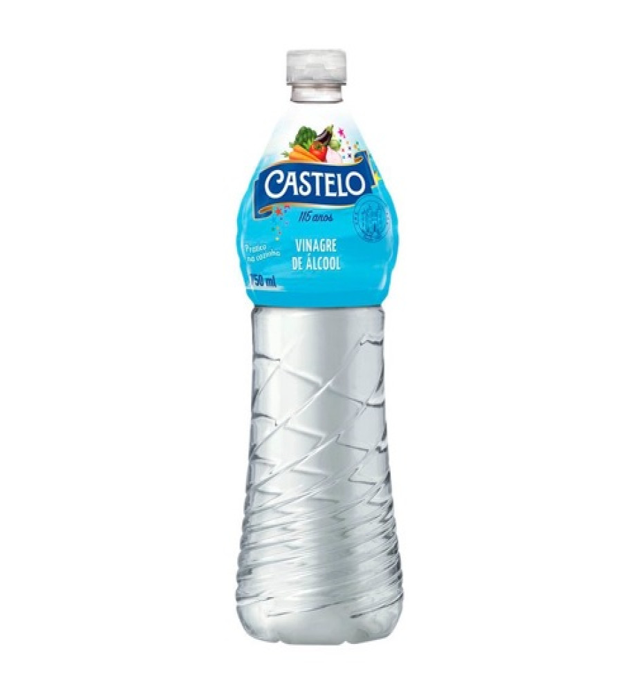 VINAGRE CASTELO ÁLCOOL 750ML