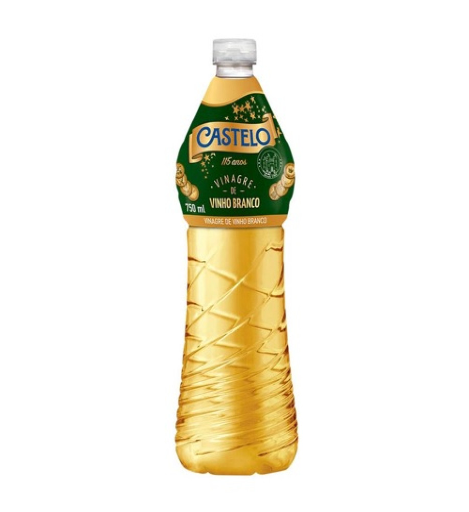 VINAGRE CASTELO VINHO BRANCO 750ML
