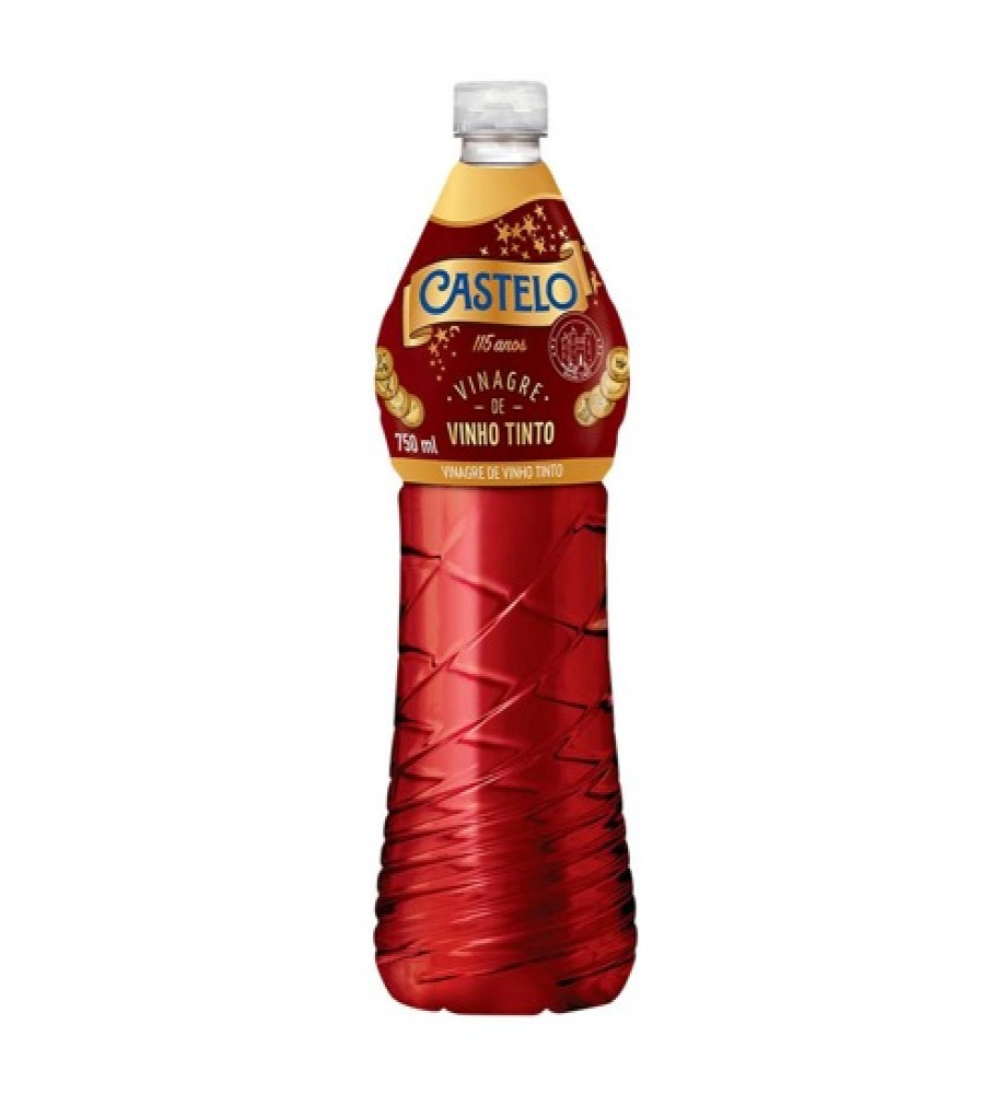 VINAGRE CASTELO VINHO TINTO 750ML