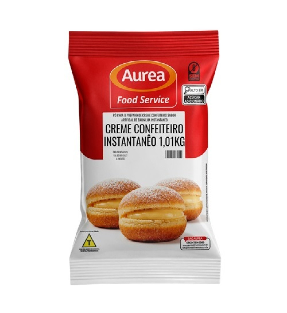 CREME CONFEITEIRO INSTANTÂNEO AUREA 1KG