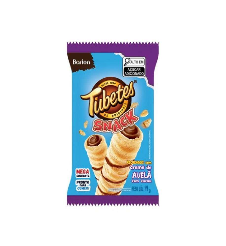 TUBETES BARION AVELÃ 44G