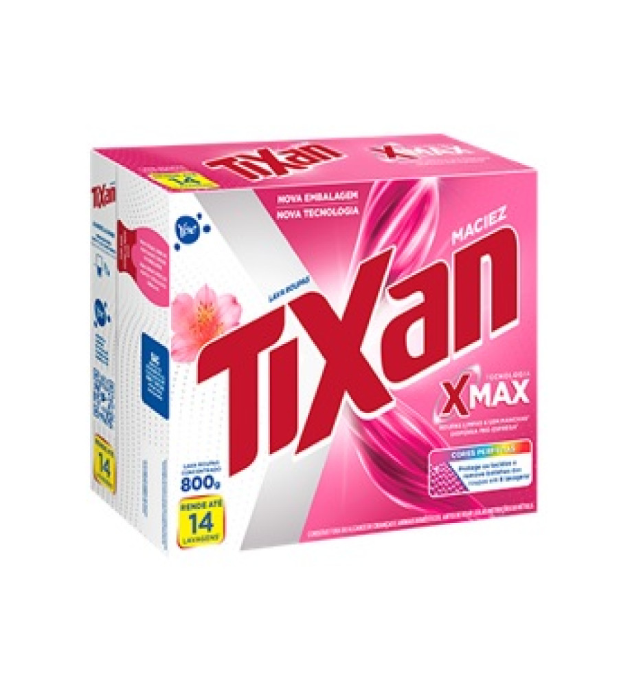 SABÃO EM PÓ TIXAN MACIEZ 800G
