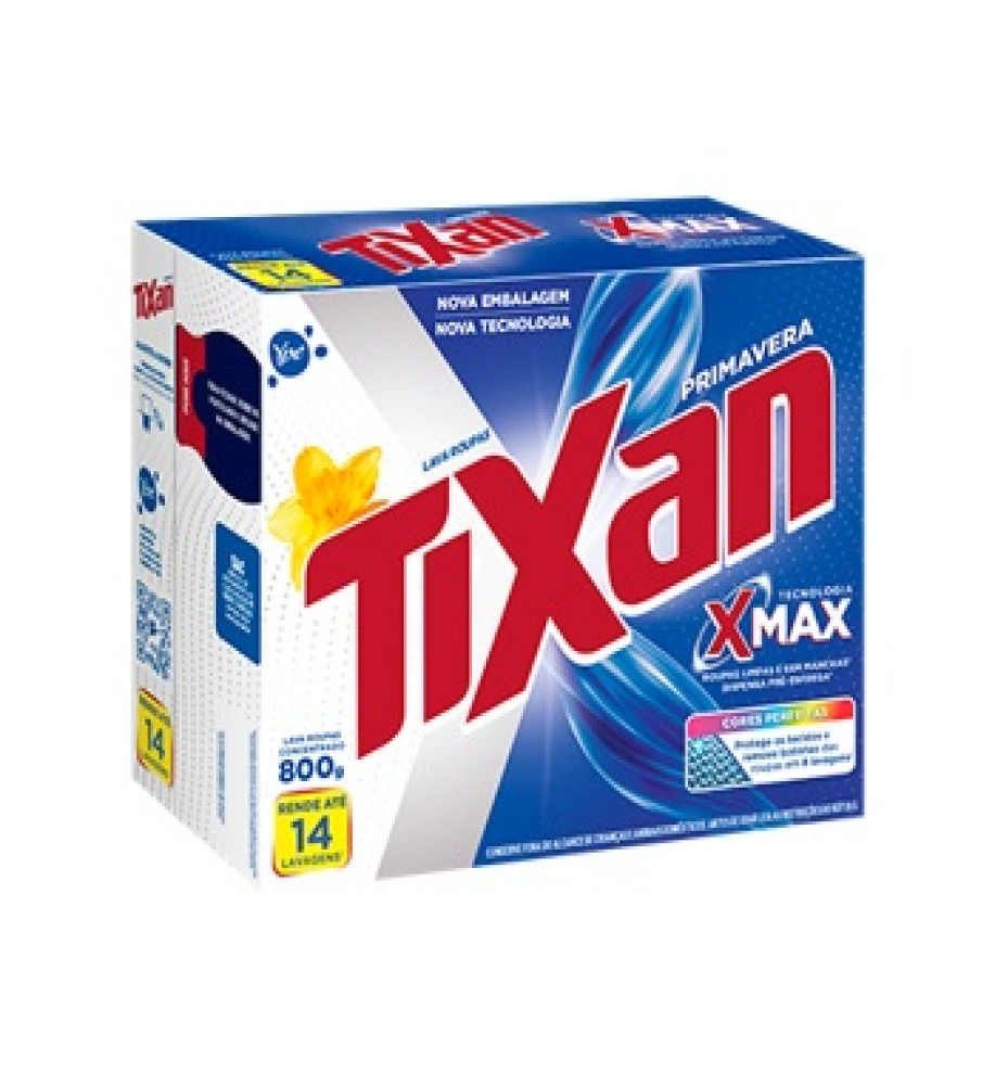 SABÃO EM PÓ TIXAN PRIMAVERA 800G