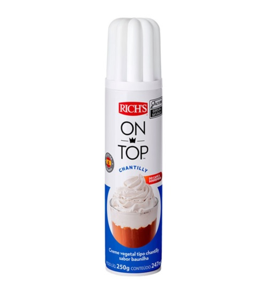 CHANTILLY RICH'S ON TOP SPRAY  250G