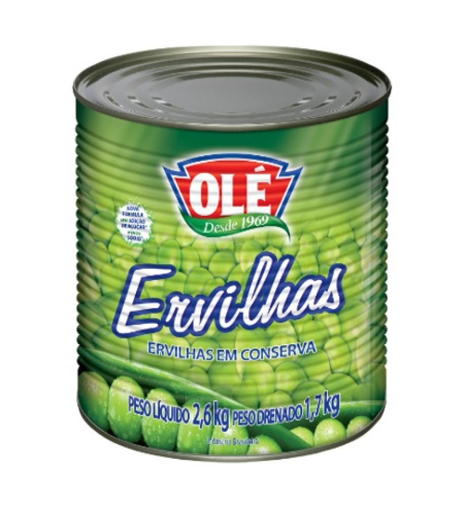 ERVILHA OLÉ LATA 1,7KG