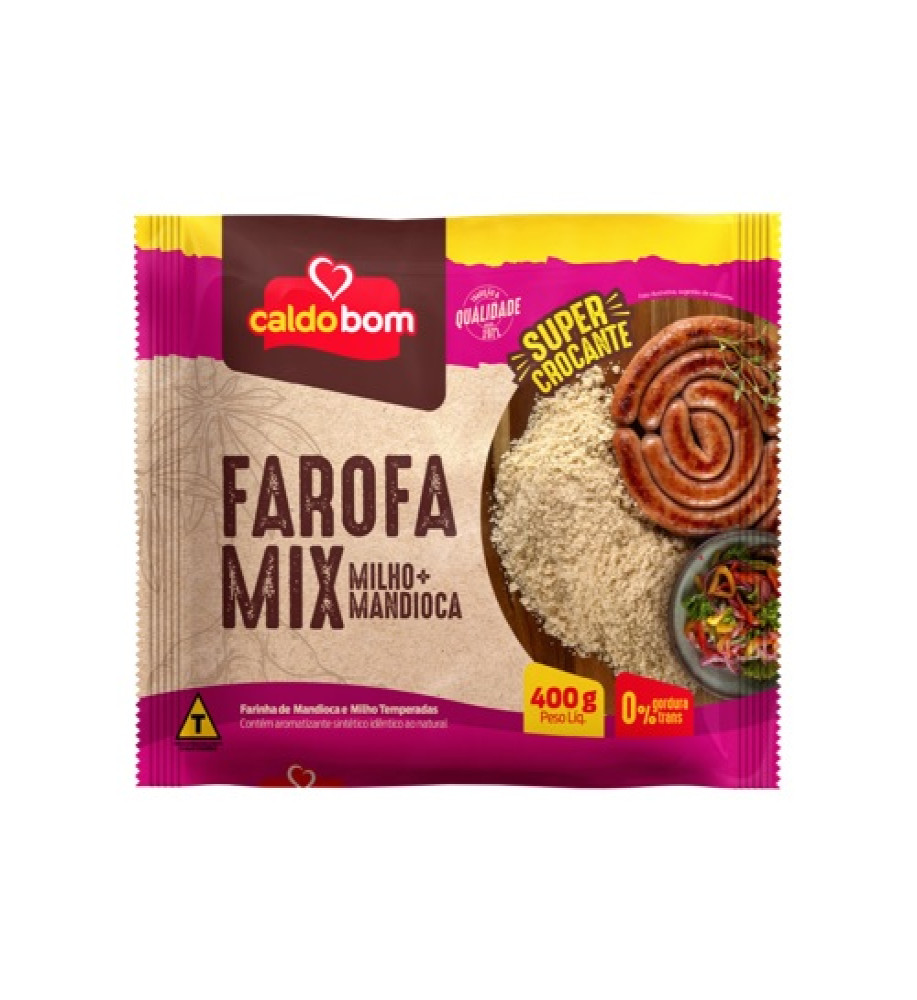 FAROFA CALDO BOM MIX 400G