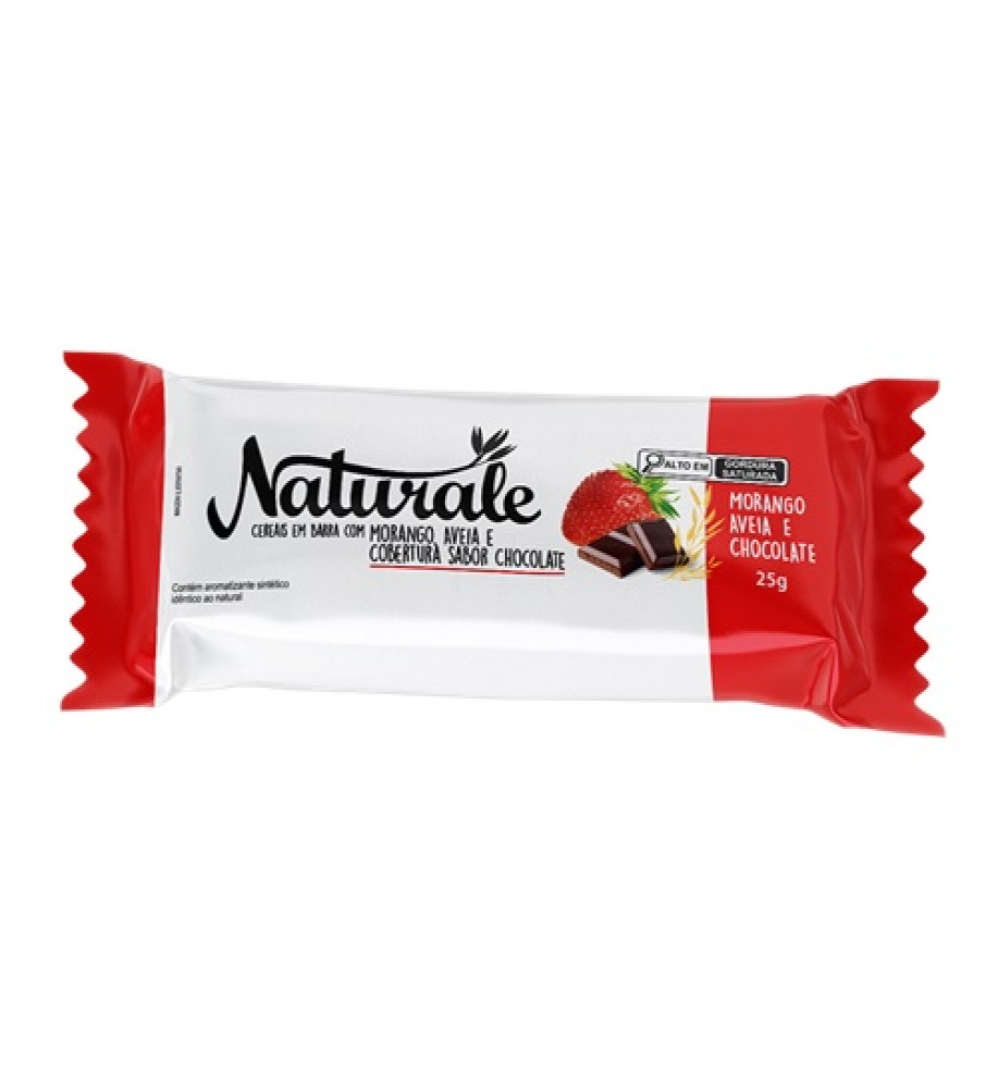 BARRA DE CEREAL NATURALE MORANAGO C/CHOCOLATE 25G