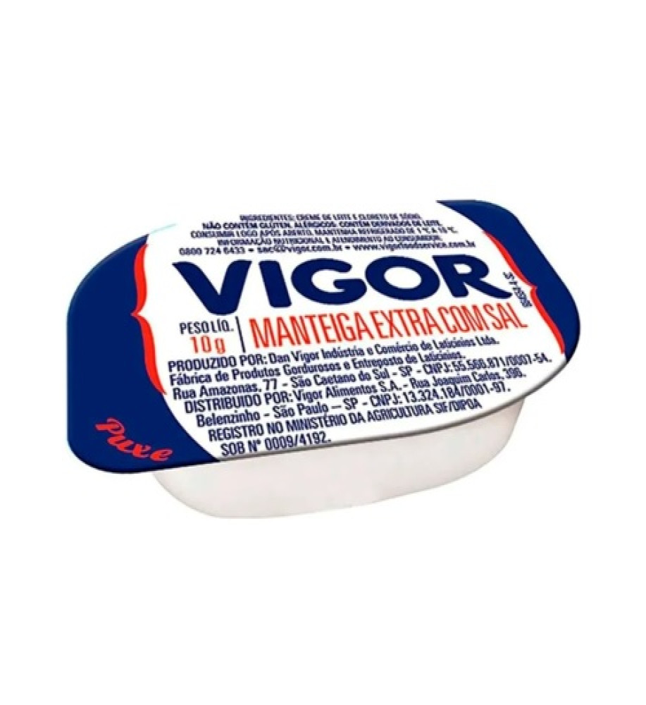 MANTEIGA VIGOR C/SAL 192X10G