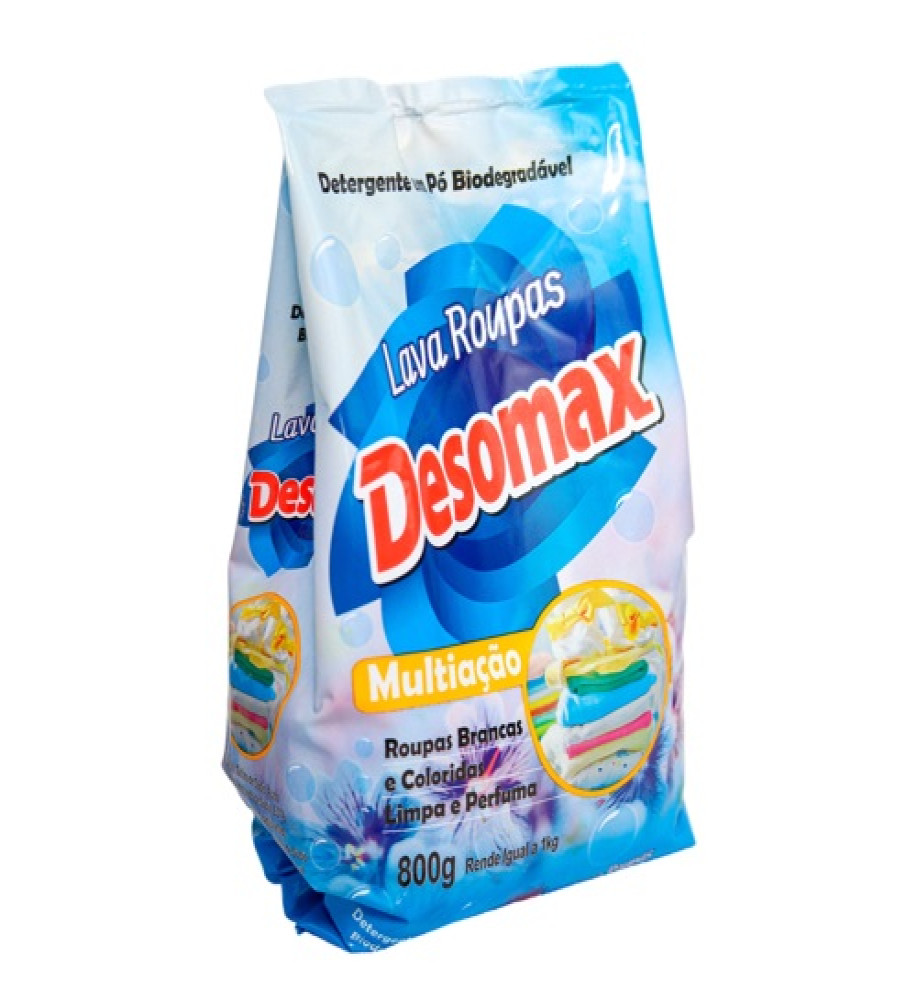 DETERGENTE EM PÓ DESOMAX 800G