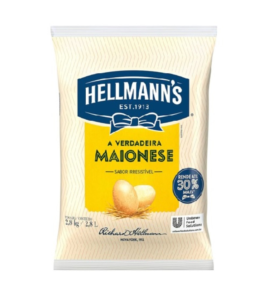 MAIONESE HELLMANN'S 2,8KG