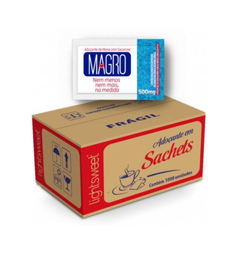 ADOÇANTE MAGRO 1000X500MG