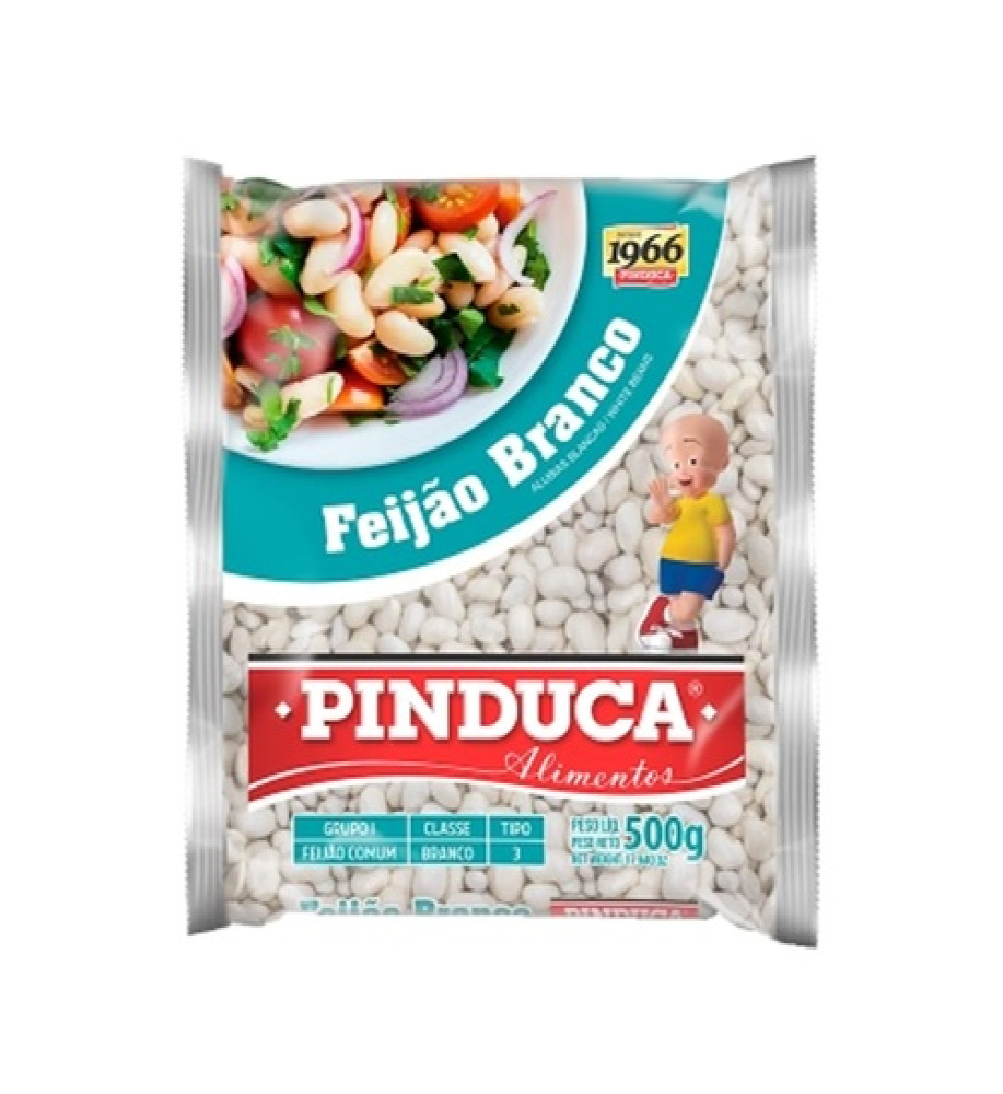 FEIJÃO BRANCO PINDUCA 500G