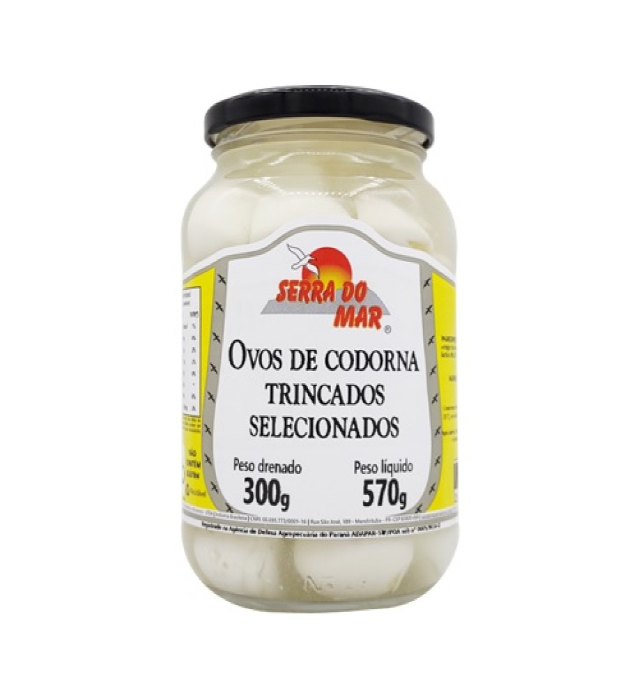 OVOS DE CODORNA SERRA DO MAR 300G