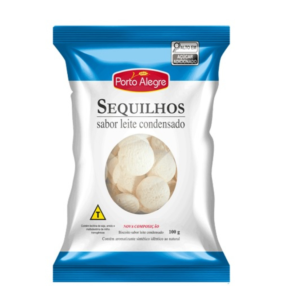 BISCOITO SEQUILHOS LEITE CONDENSADO PORTO ALEGRE 100G