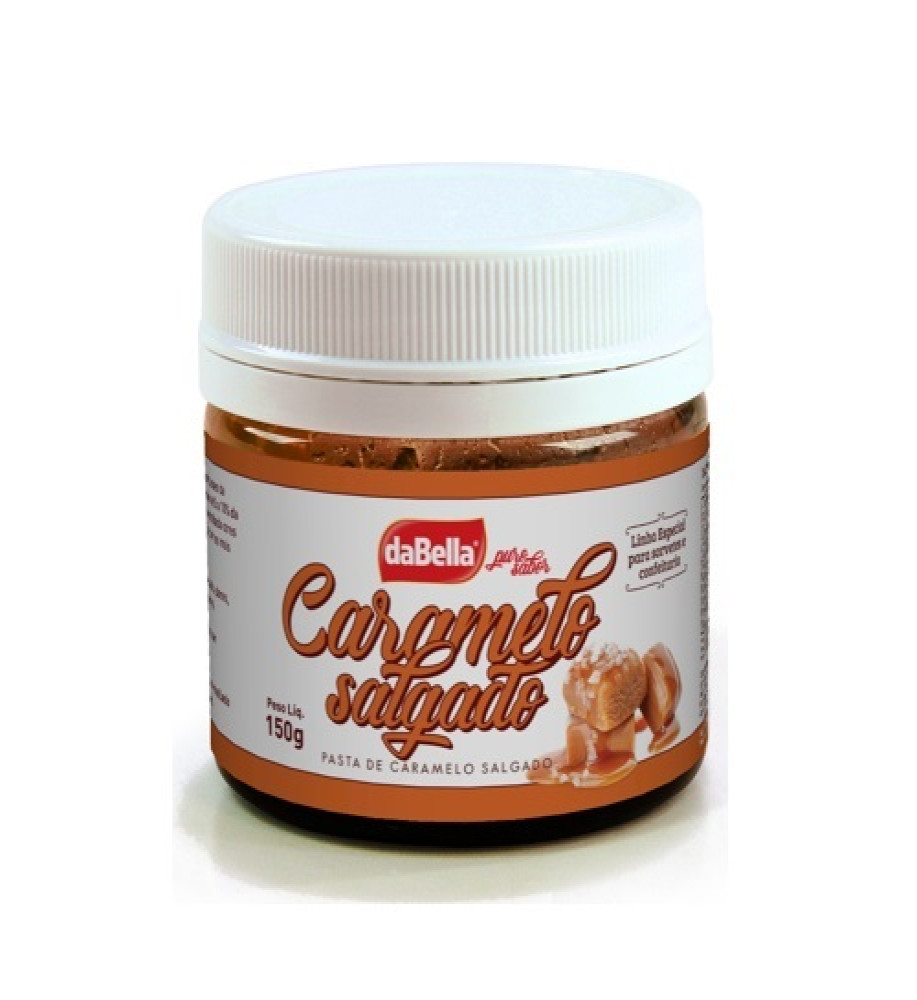 PASTA SABOR CARAMELO SALGADO DABELLA 150G
