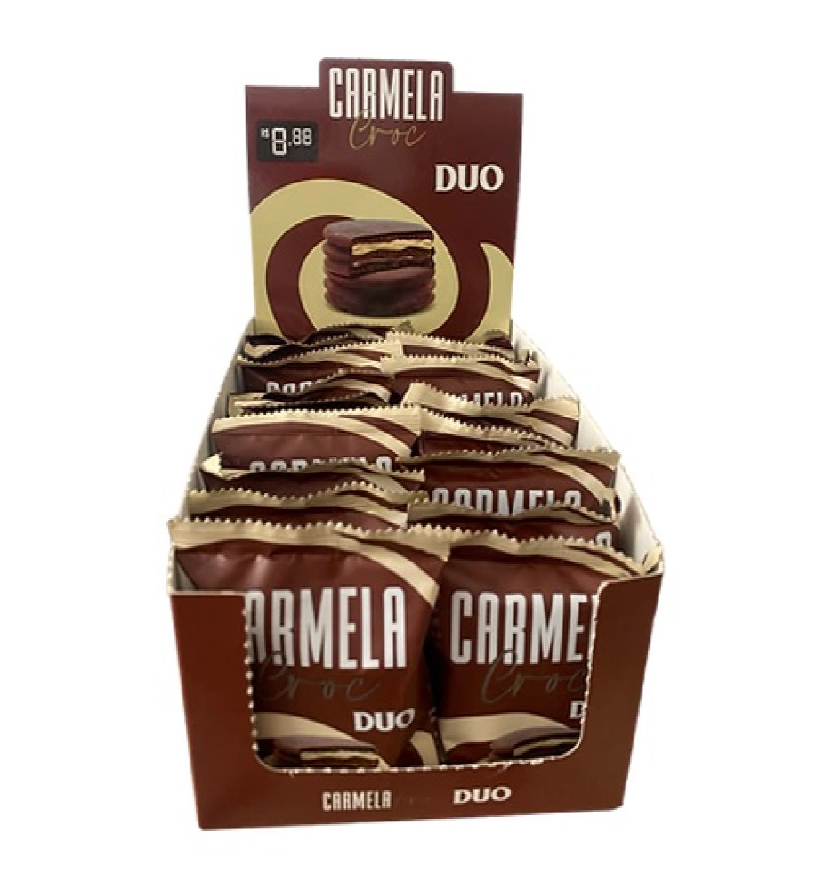 ALFAJOR CARMELA CROC DUO 20X50G