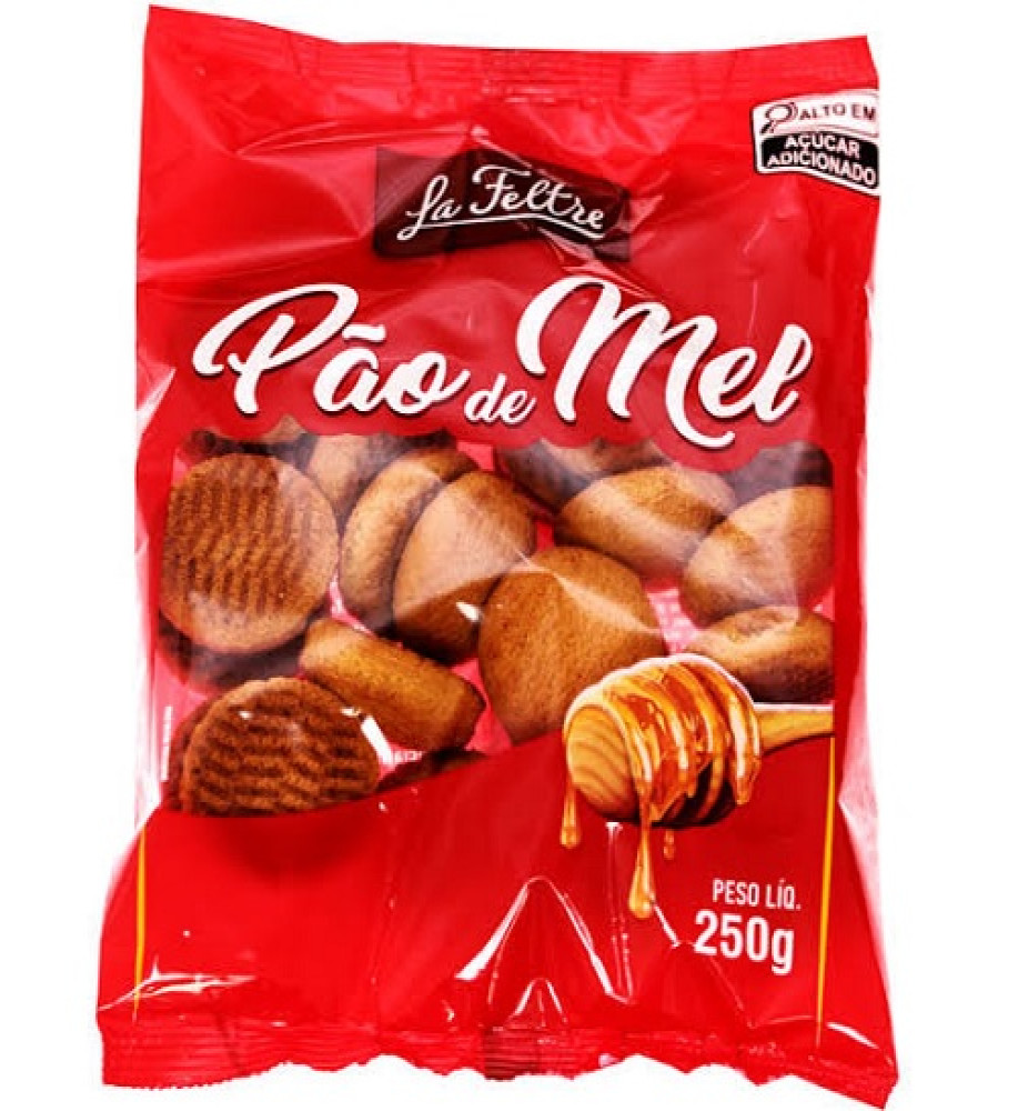 PÃO DE MEL LA FELTRE S/COBERTURA 250G