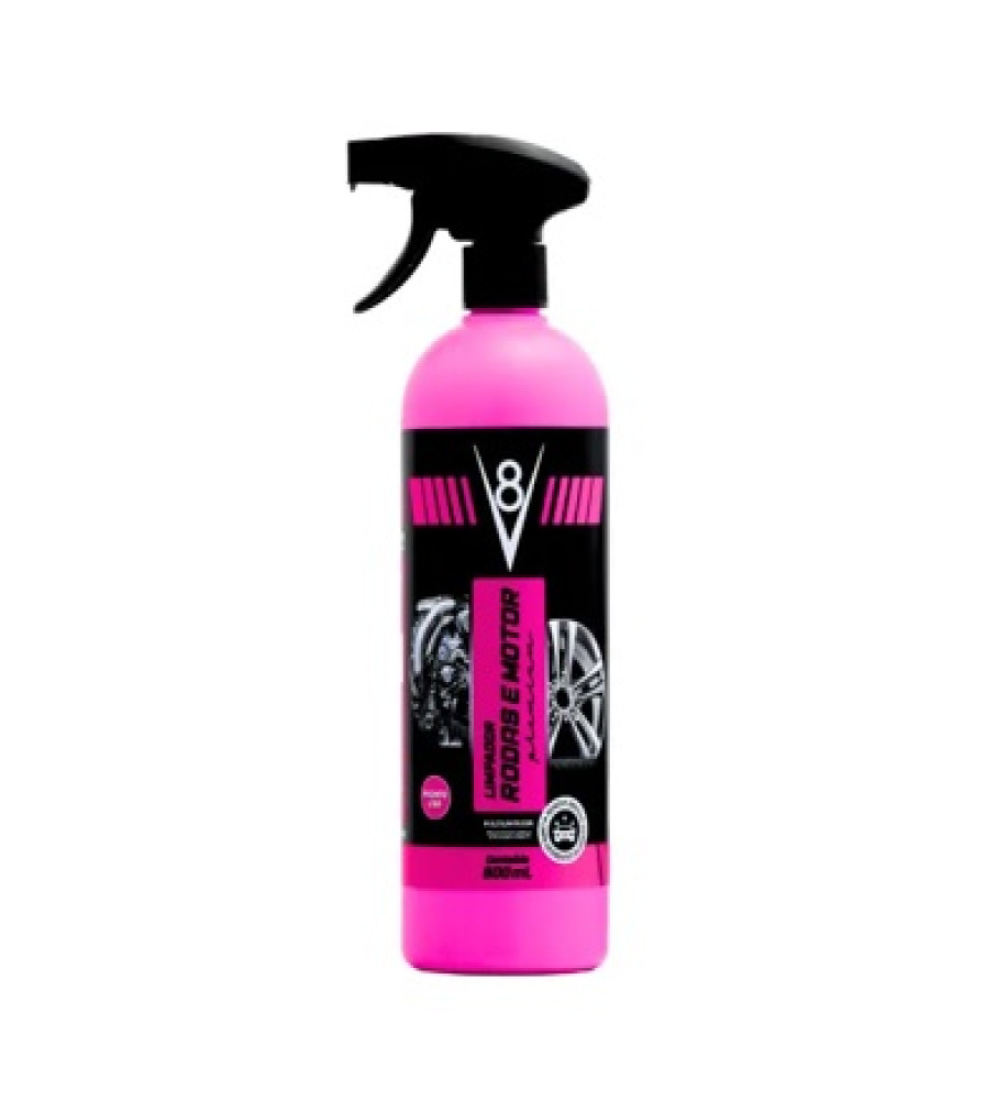 LIMPADOR DE RODAS E MOTOR V8 800ML