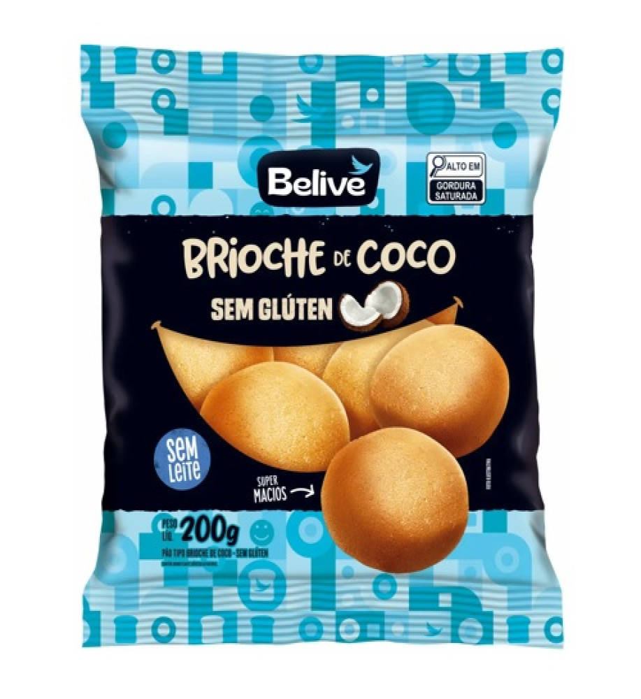 BRIOCHE COCO BELIVE 200G