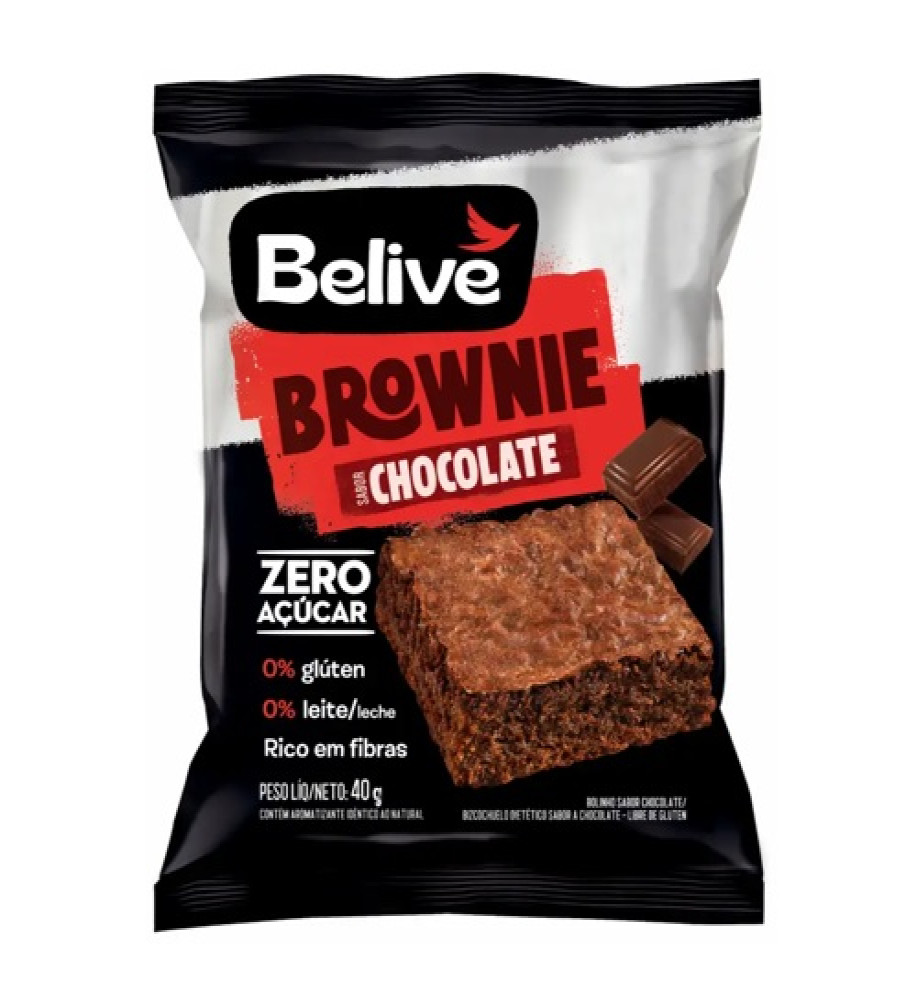 BROWNIE BELIVE CHOCOLATE 40G