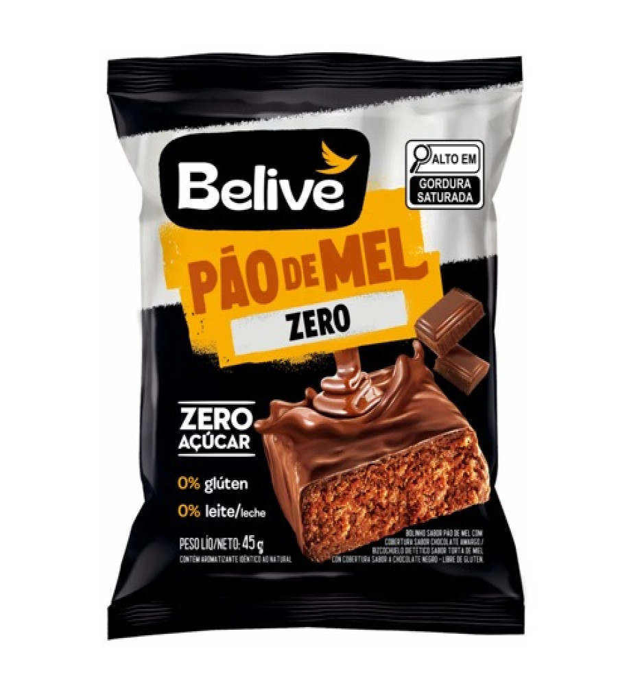PÃO DE MEL BELIVE 45G